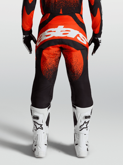 Alpinestars Techstar Swan Trousers 2027 Cardinal Red Black White - MxProStoreParts