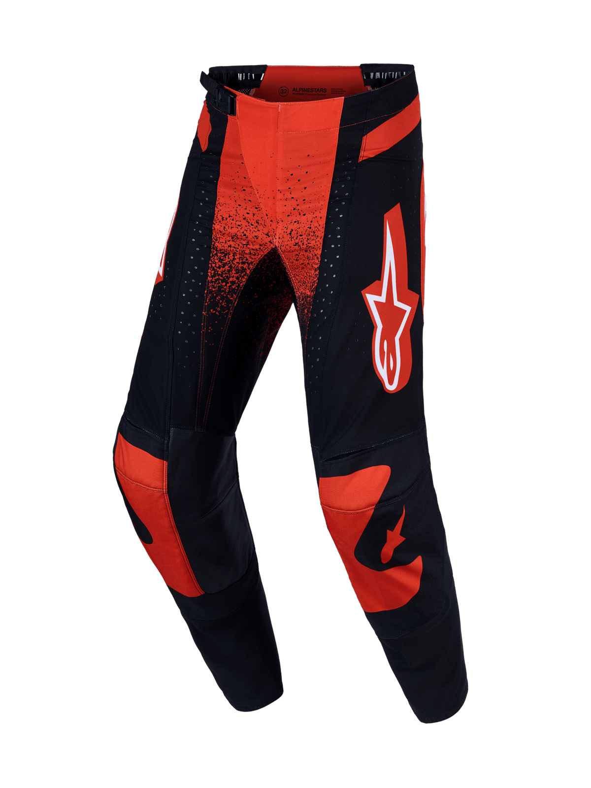 Alpinestars Techstar Swan Trousers 2027 Cardinal Red Black White - MxProStoreParts