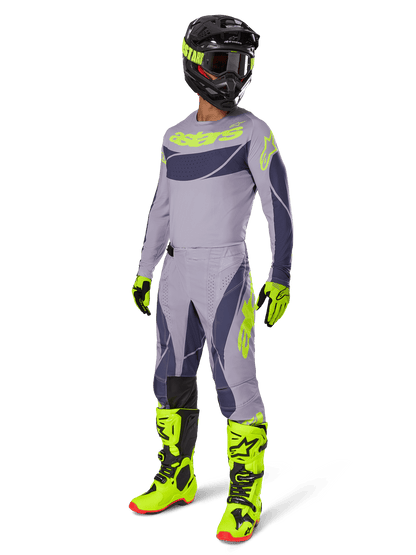 Alpinestars Techstar Dreem Pantalón de Motocross Gris y Gris Oscuro - MxProStoreParts