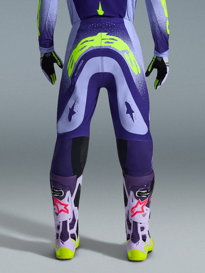 Alpinestars Supertech Scenz Pantalon 2026 Violet Jaune Fluoro - MxProStoreParts