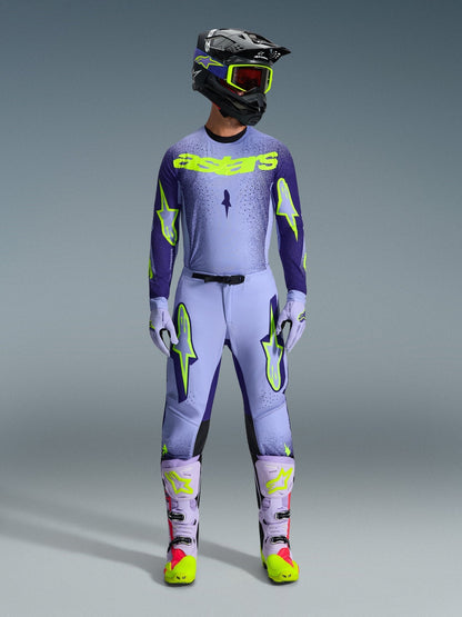 Alpinestars Supertech Scenz Pantalon 2026 Violet Jaune Fluoro - MxProStoreParts