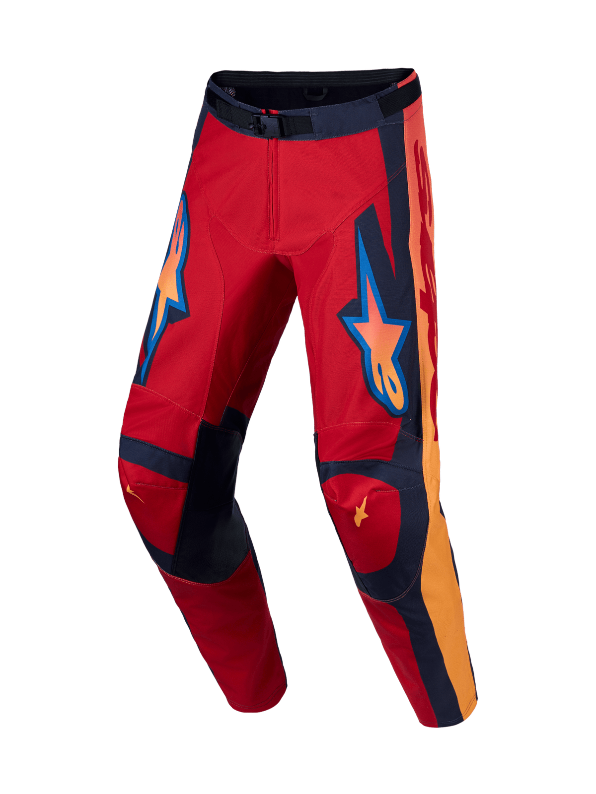 Alpinestars Racer Hunt Pantalon 2027 Rouge Feu Graystone Hot Coral - MxProStoreParts