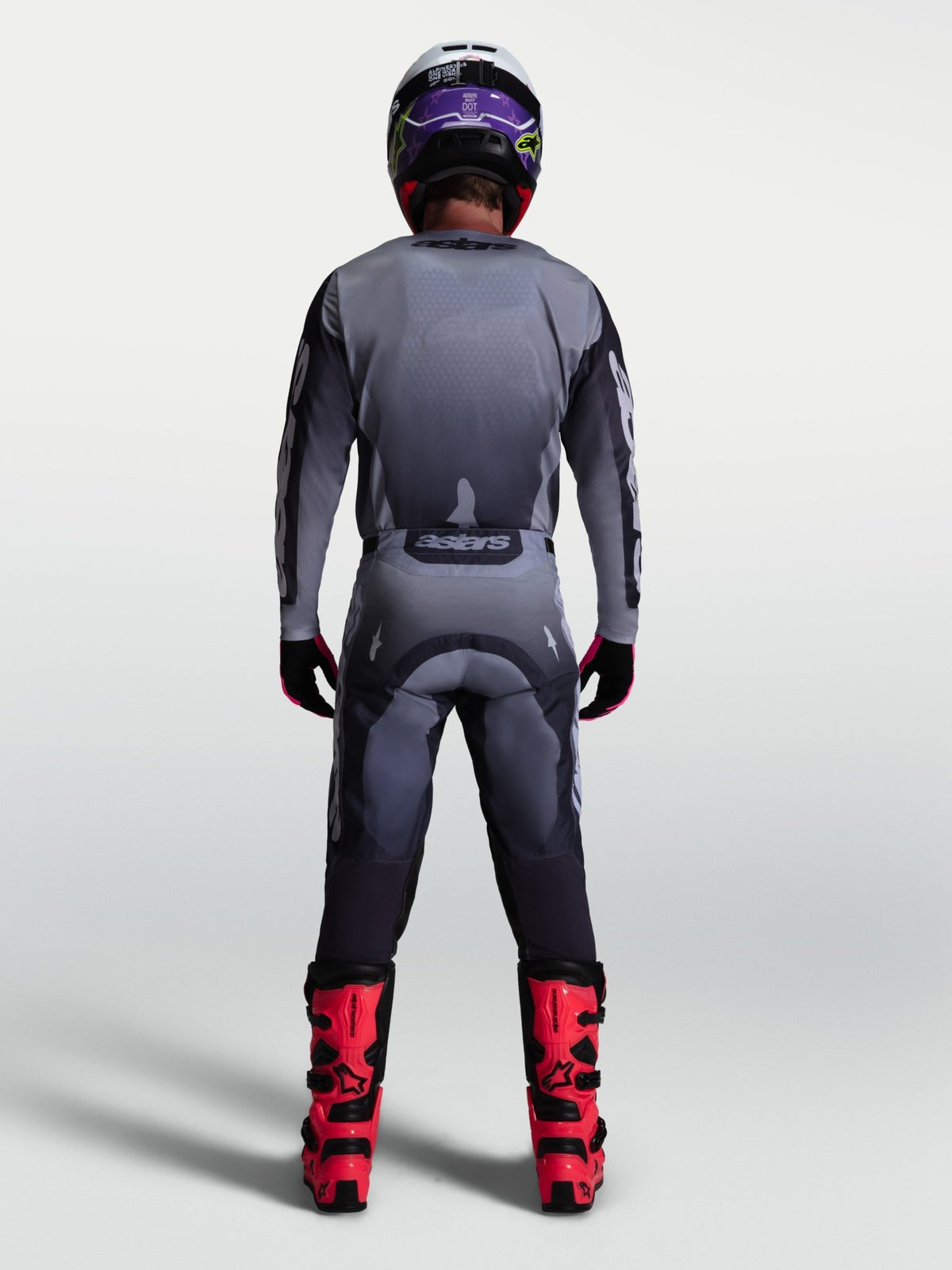 Alpinestars Pantalon Racer Amber 2027 Graystone Cold Grey Light Lilac - MxProStoreParts