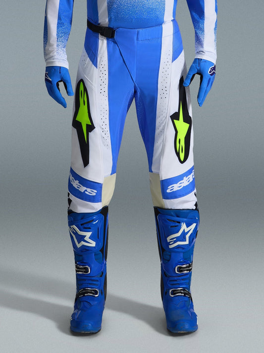 Alpinestars Techstar Knif Pants UCLA Blue, Black, Fluorescent Yellow Sizes 28-40