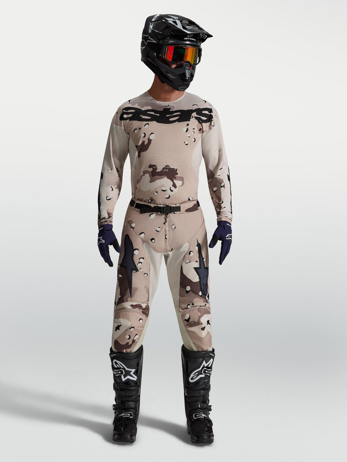 Alpinestars Pantalon Racer Lone 2027 Desert Camo Noir - MxProStoreParts