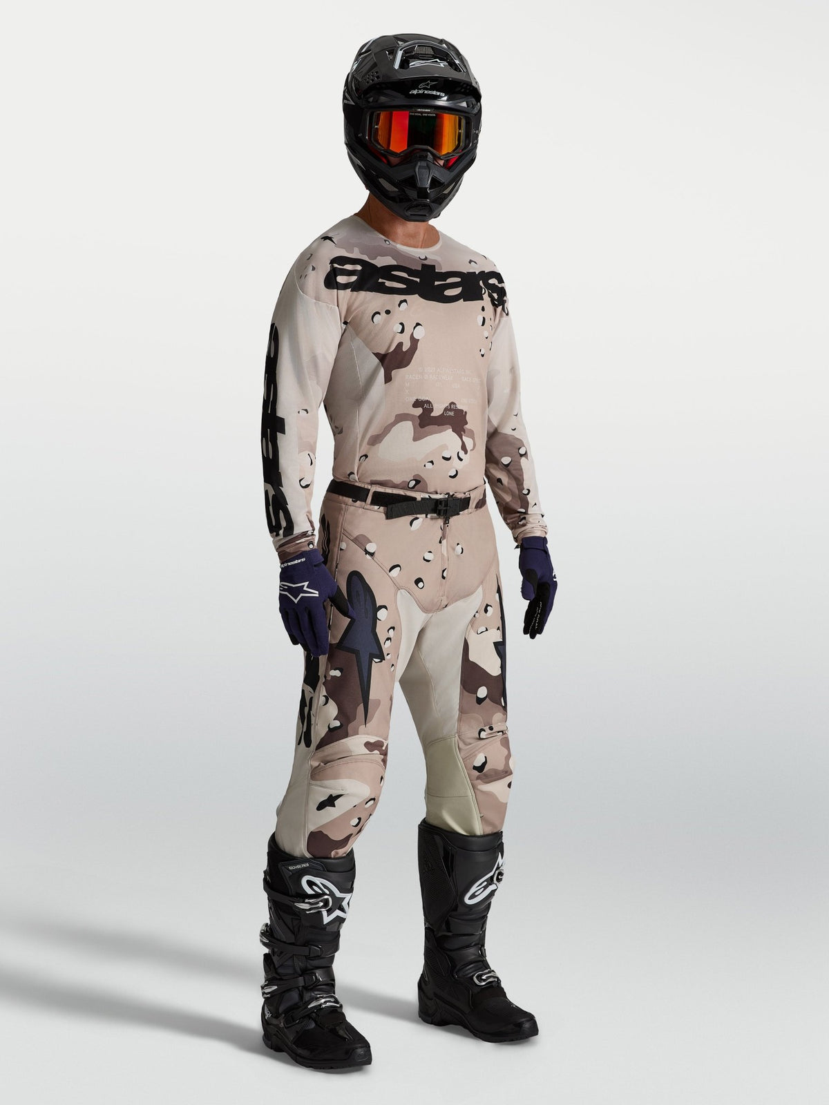 Alpinestars Pantalon Racer Lone 2027 Desert Camo Noir - MxProStoreParts