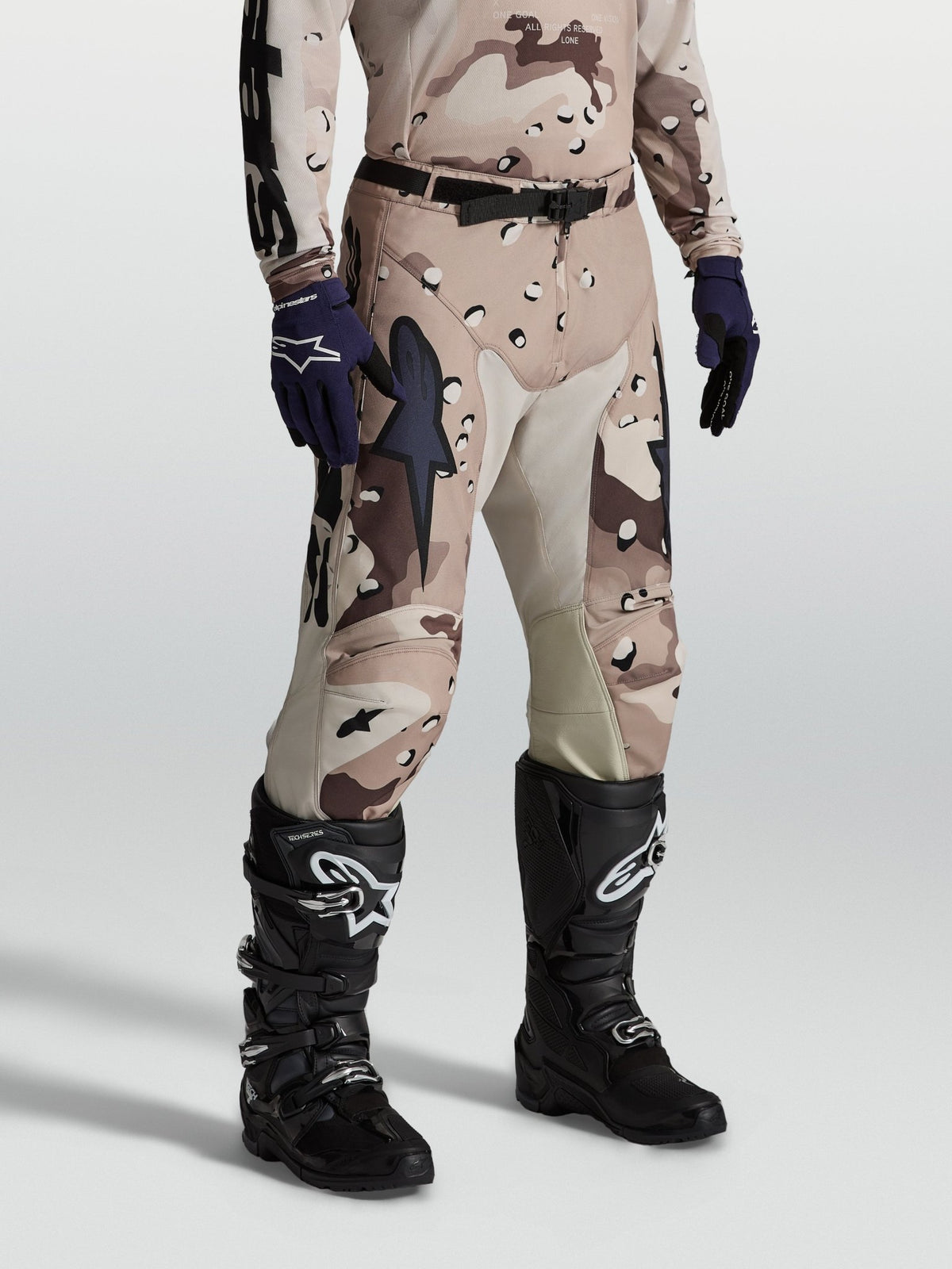 Alpinestars Pantalon Racer Lone 2027 Desert Camo Noir - MxProStoreParts