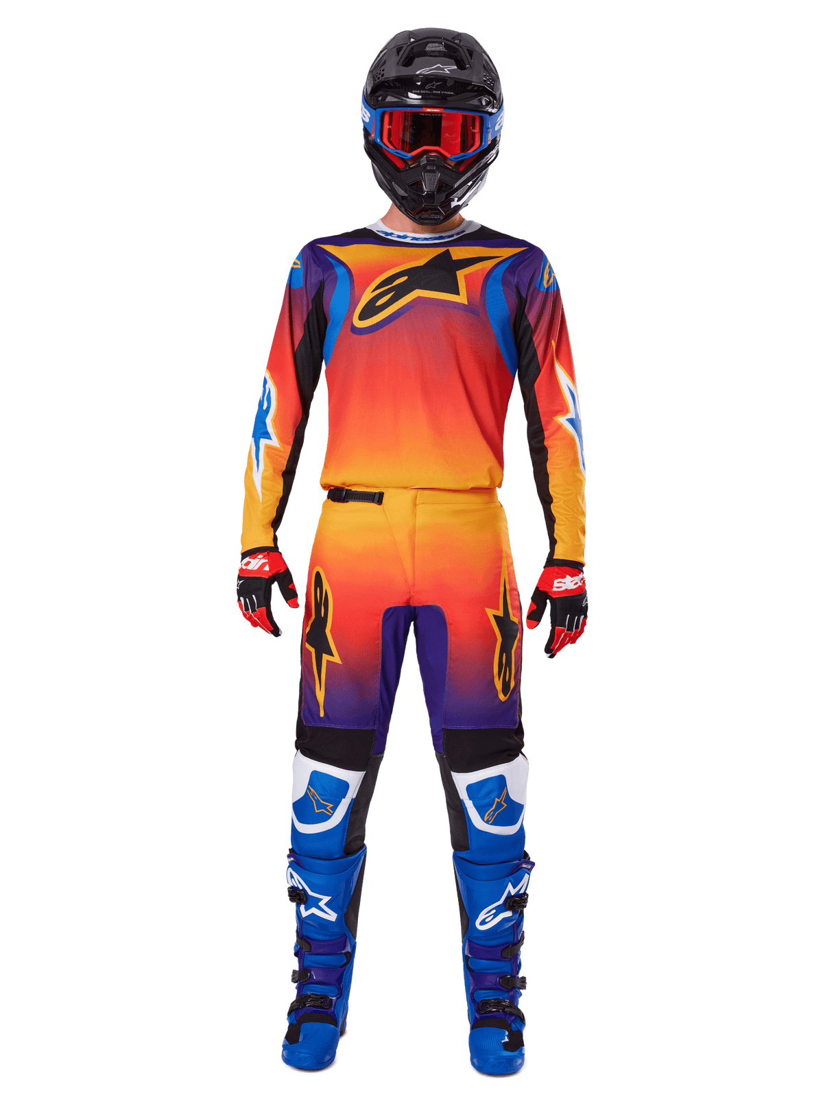 Alpinestars Fluid Wurx 2025 Off-Road Multicolor Motocross Pants - MxProStoreParts
