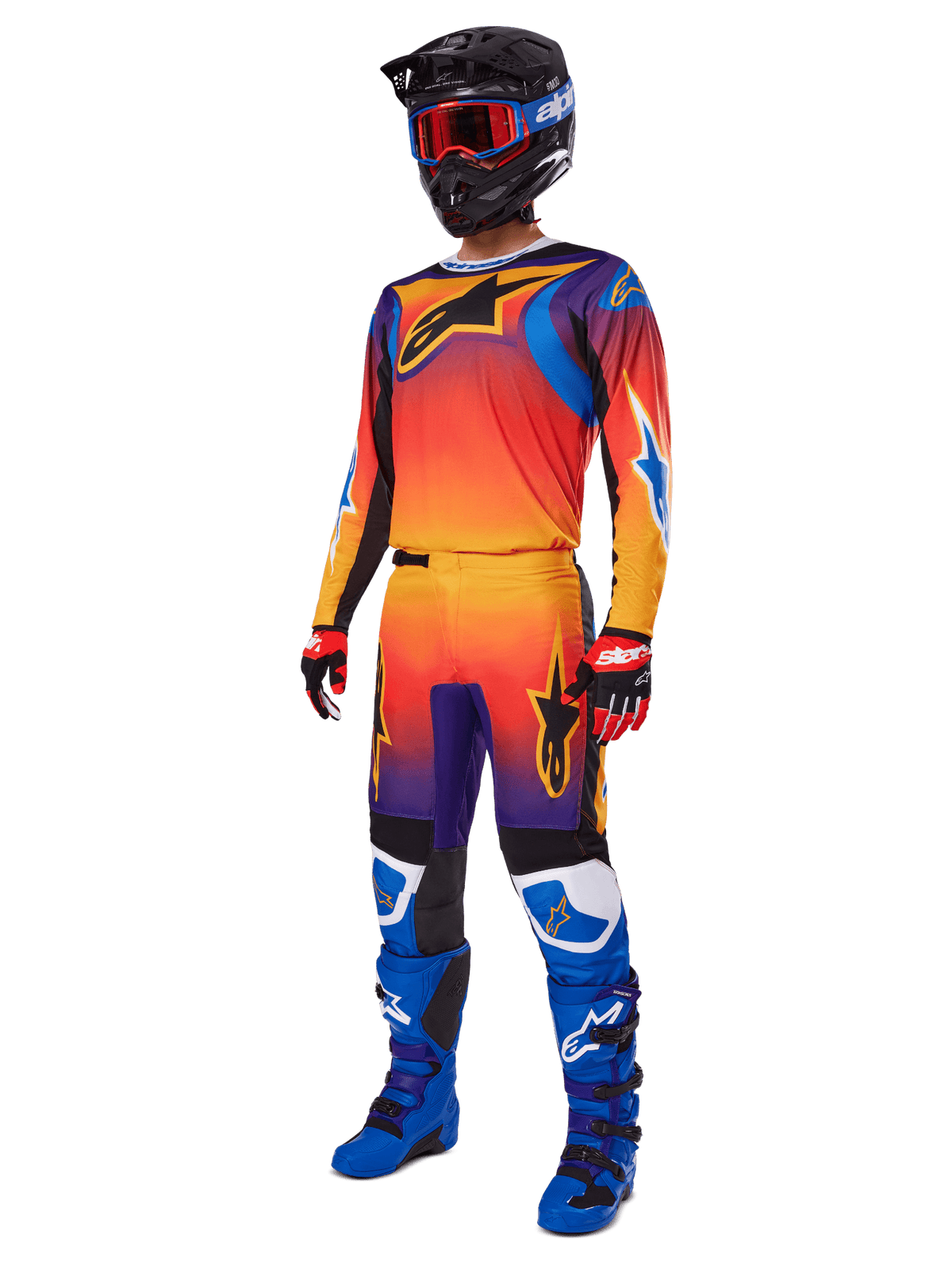 Alpinestars Fluid Wurx 2025 Off-Road Multicolor Motocross Pants - MxProStoreParts