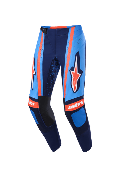 Alpinestars Techstar Nomur Pantalon de Motocross Bleu Foncé, Orange et Bleu UCLA - MxProStoreParts