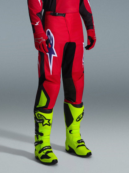 Alpinestars Fluid Grid Off-Road Pants Red, Black, Purple - MxProStoreParts