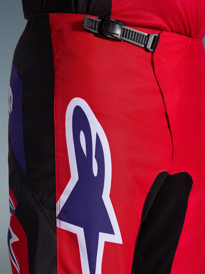 Alpinestars Fluid Grid Off-Road Pants Red, Black, Purple - MxProStoreParts