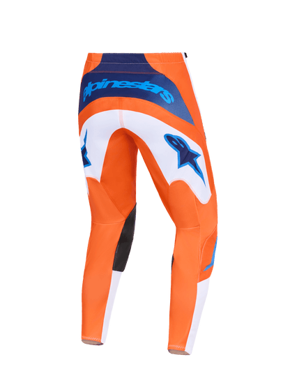 Alpinestars Fluid Grid Ergonomic Motocross Pants Orange UCLA Blue - MxProStoreParts