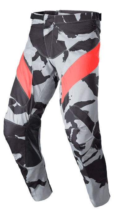 Alpinestars 2023 Racer Tactical pantalones de motocross para adultos Camuflado / Rojo - MxProStoreParts