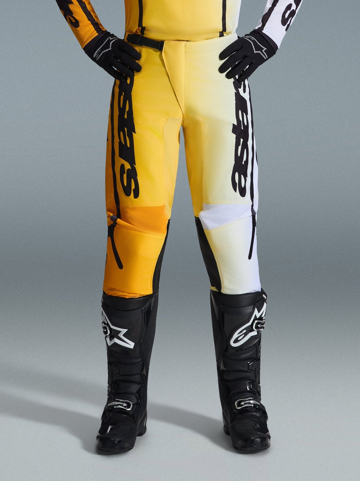 Alpinestars Fluid Apex Pantalon 2026 Jaune Noir - MxProStoreParts