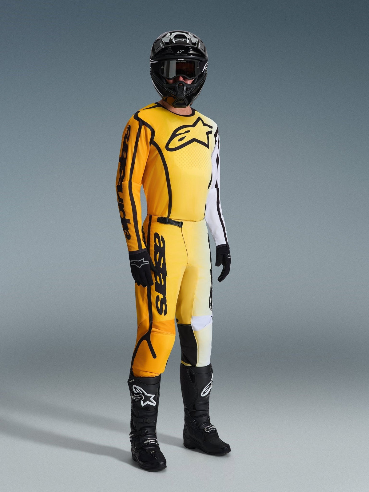 Alpinestars Fluid Apex Pantalon 2026 Jaune Noir - MxProStoreParts