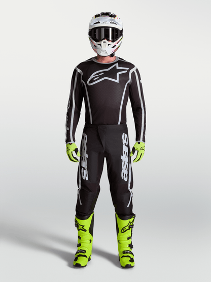 Alpinestars Fluid Apex V2 Pantalon 2027 Noir Argent - MxProStoreParts