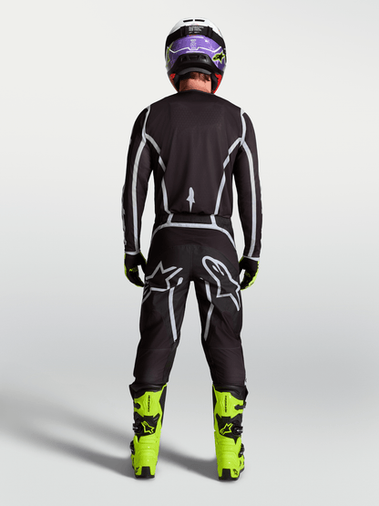 Alpinestars Fluid Apex V2 Pantalon 2027 Noir Argent - MxProStoreParts
