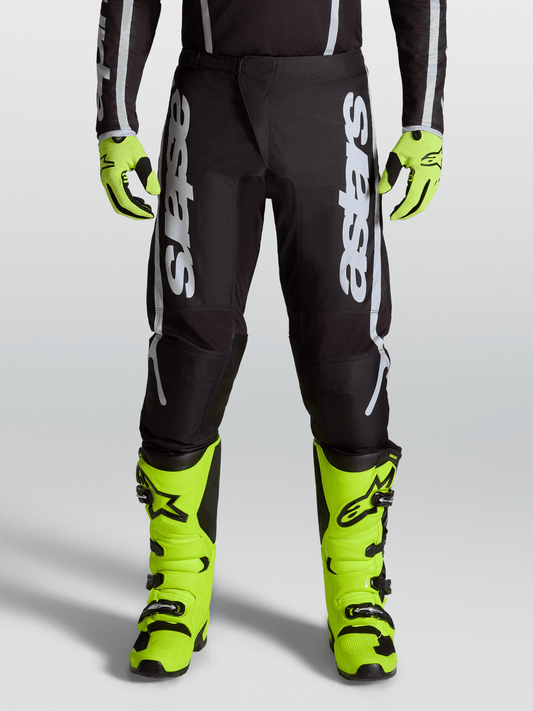 Alpinestars Fluid Apex V2 Pantalon 2027 Noir Argent
