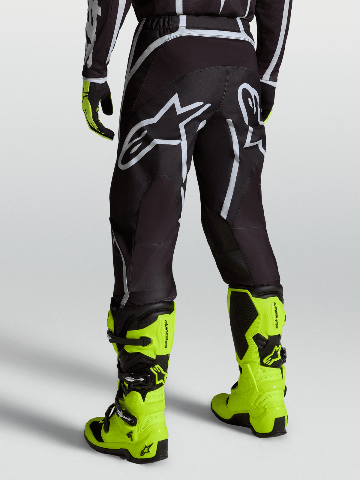 Alpinestars Fluid Apex V2 Pantalon 2027 Noir Argent - MxProStoreParts