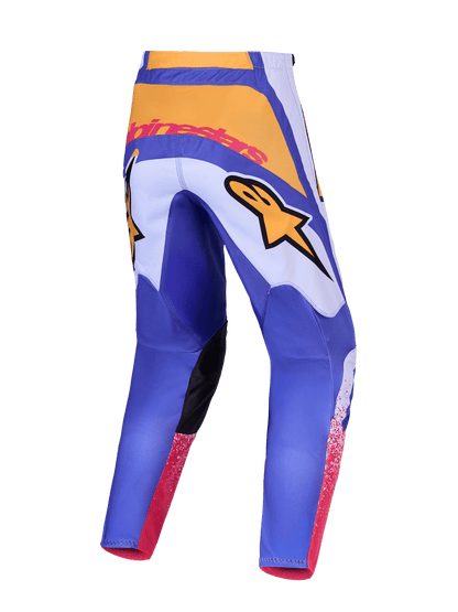 Alpinestars Fluid Drag Pantalones 2027 Morado Claro Azul Iris Dorado - MxProStoreParts