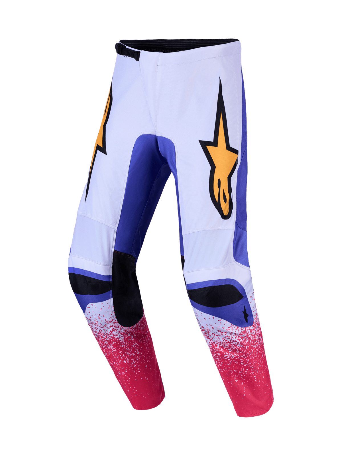 Alpinestars Fluid Drag Pantalones 2027 Morado Claro Azul Iris Dorado - MxProStoreParts