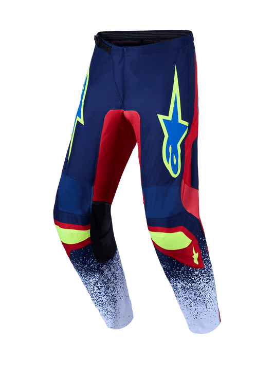 Alpinestars Fluid Drag Pantalon 2027 – Bleu Marine Feu Rouge Blanc