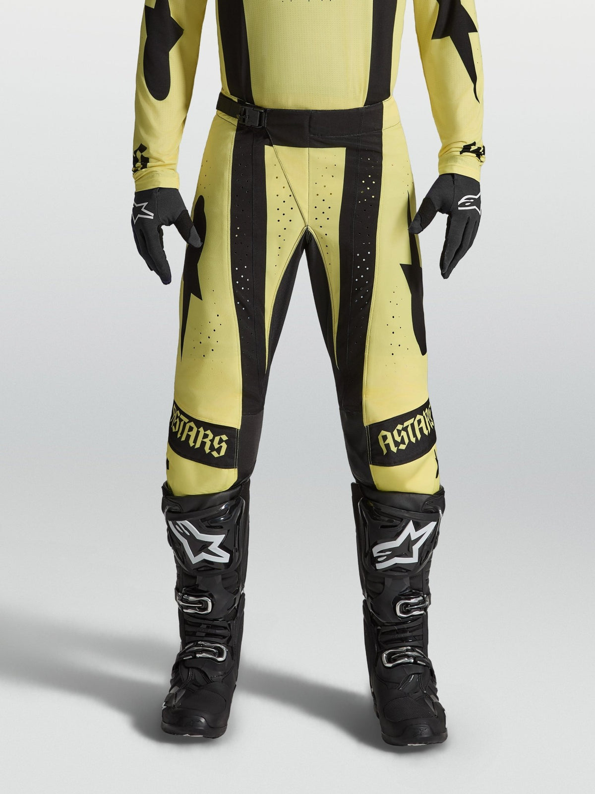Alpinestars Techstar Atrox Pantalon 2027 Jaune Noir - MxProStoreParts