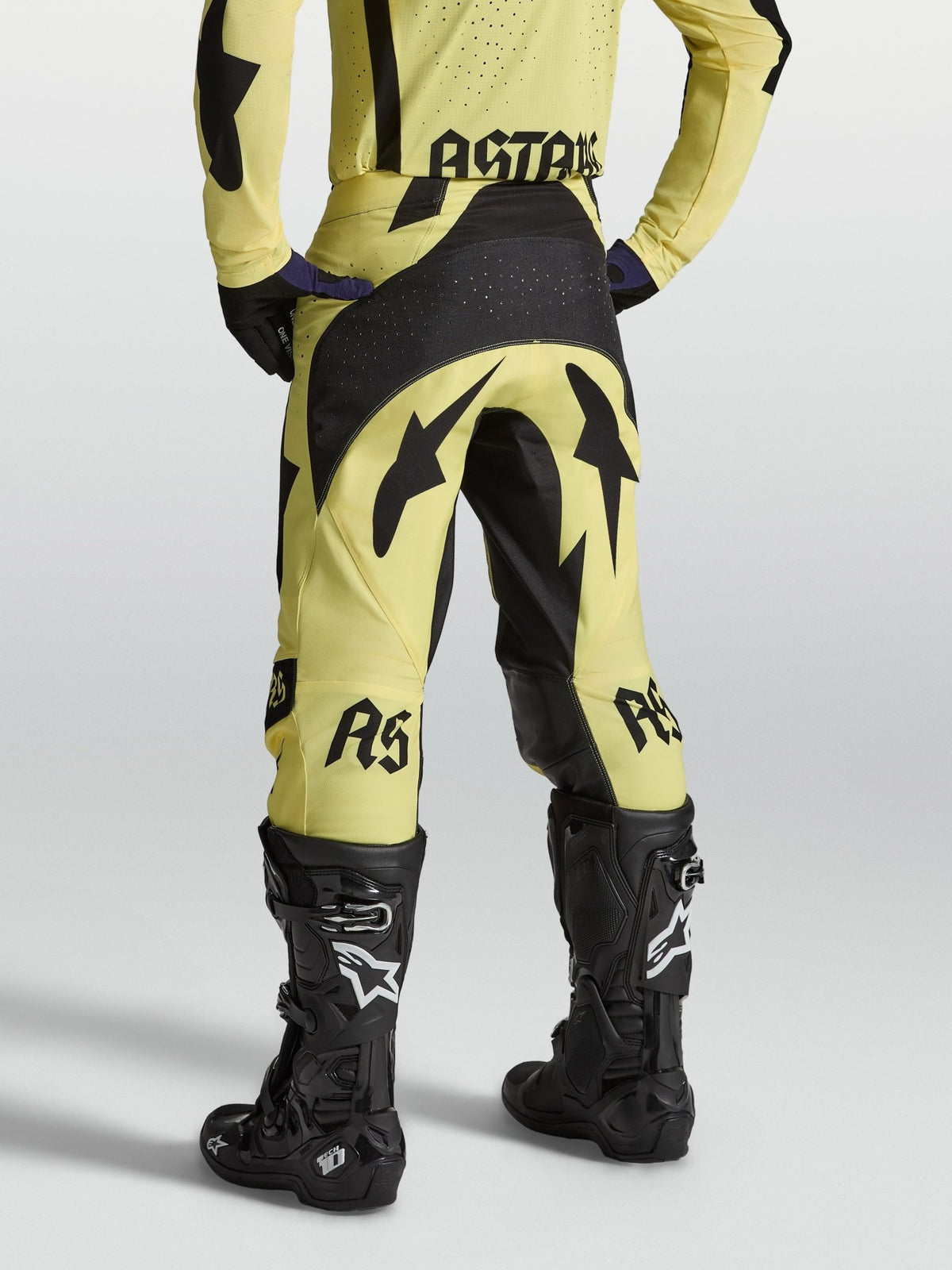 Alpinestars Techstar Atrox Pantalon 2027 Jaune Noir - MxProStoreParts