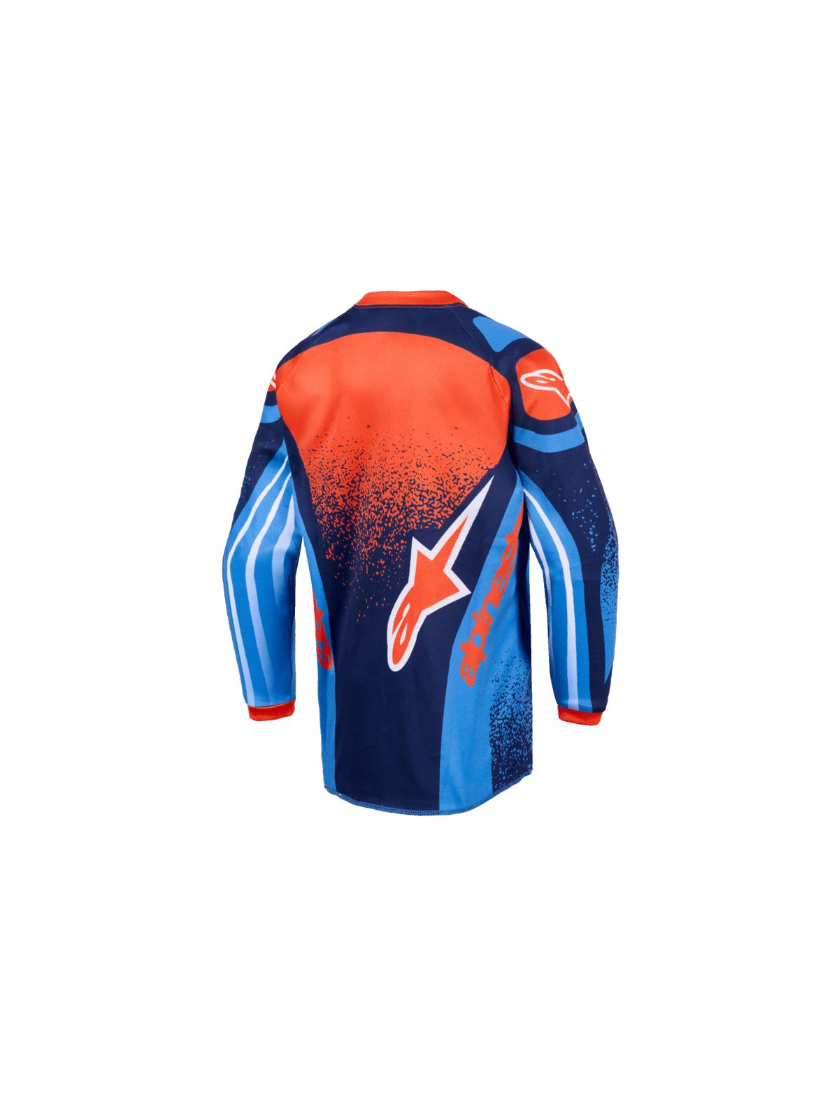 Alpinestars Camiseta Racer Nomur para Niños Azul Marino Oscuro, Naranja y Azul UCLA - MxProStoreParts