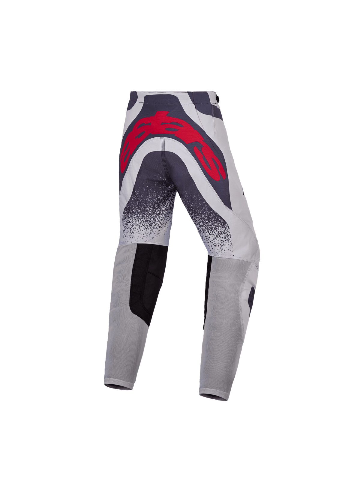 Alpinestars Pantalón Juvenil Supertech Swan 2027, Lila Claro, Gris Oscuro y Rojo Fluorescente - MxProStoreParts