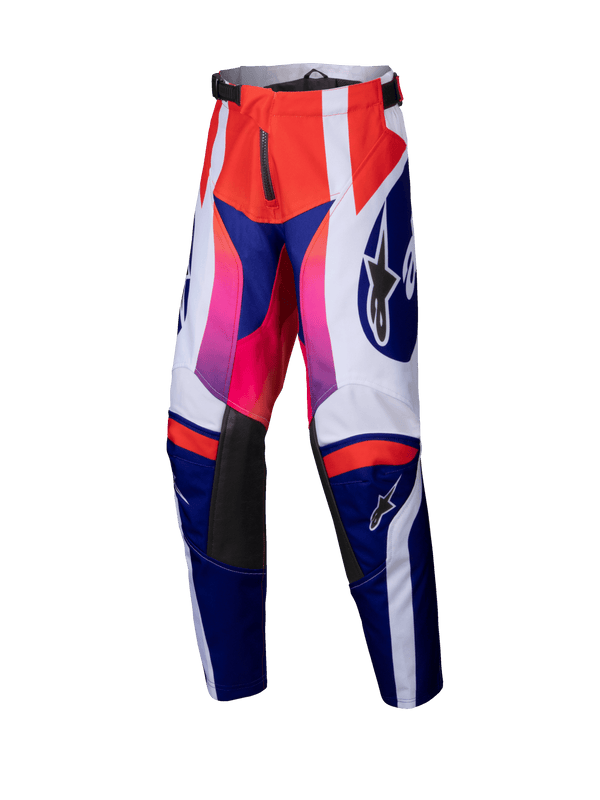 Alpinestars 2025 Youth Racer Wurx Hose Strapazierfähiges Textil Mehrfarbig Weiß - MxProStoreParts