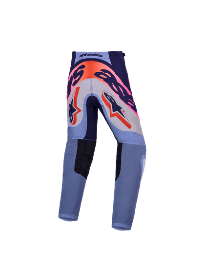 Alpinestars Youth Supertech Dyna 2027 Pants - Light Violet, Deep Purple, Fluorescent Pink - MxProStoreParts