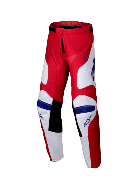 Alpinestars 2025 Youth Racer Veil Polyfabric Pants Bright Red White