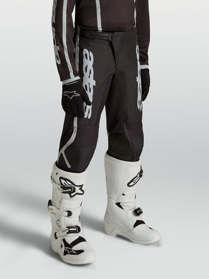 Alpinestars Pantalones Fluid Apex V2 Infantil 2027 Negro y Plateado - MxProStoreParts