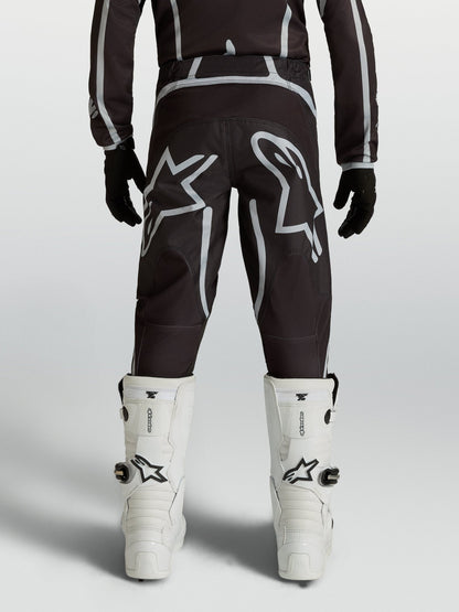 Alpinestars Pantalones Fluid Apex V2 Infantil 2027 Negro y Plateado - MxProStoreParts