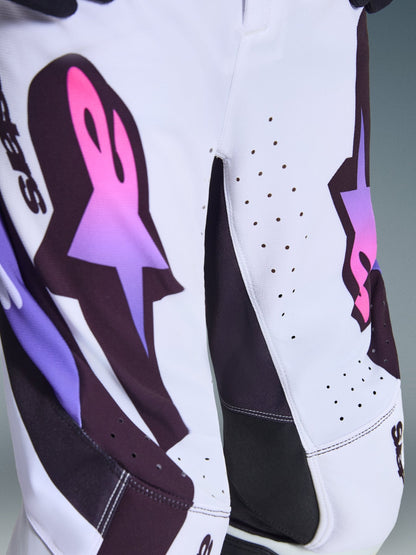 Alpinestars Supertech Vista Youth Pants 22 White Purple Black - MxProStoreParts