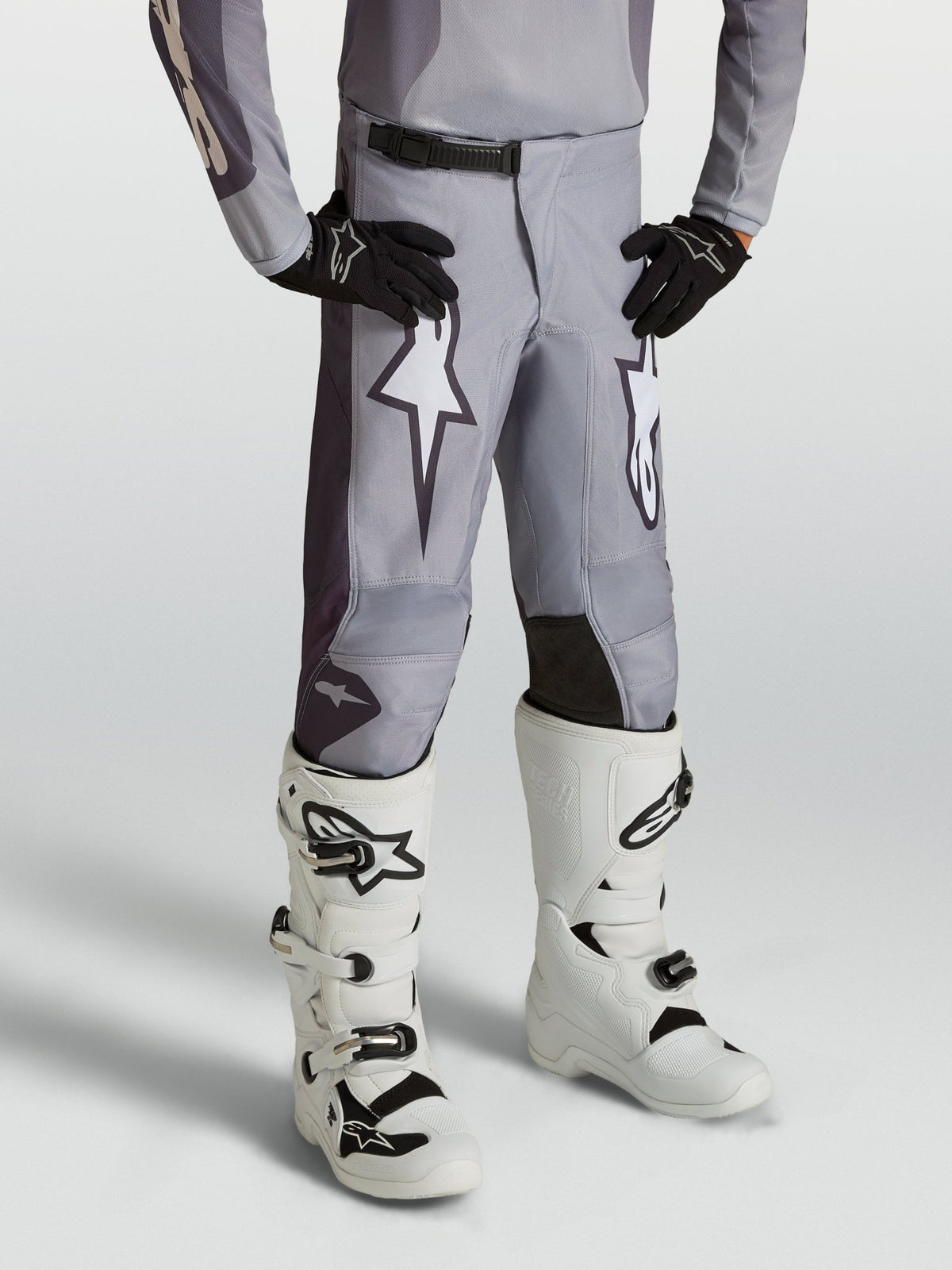 Alpinestars Pantalon Fluid Amber pour Jeunes 2027 Graystone Cold Gr Lilas Clair - MxProStoreParts