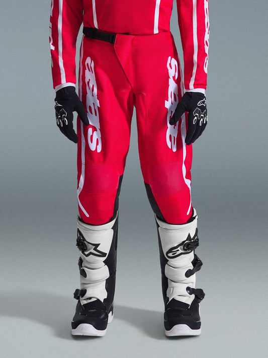 Alpinestars Youth Fluid Apex Pants 2026 Red White