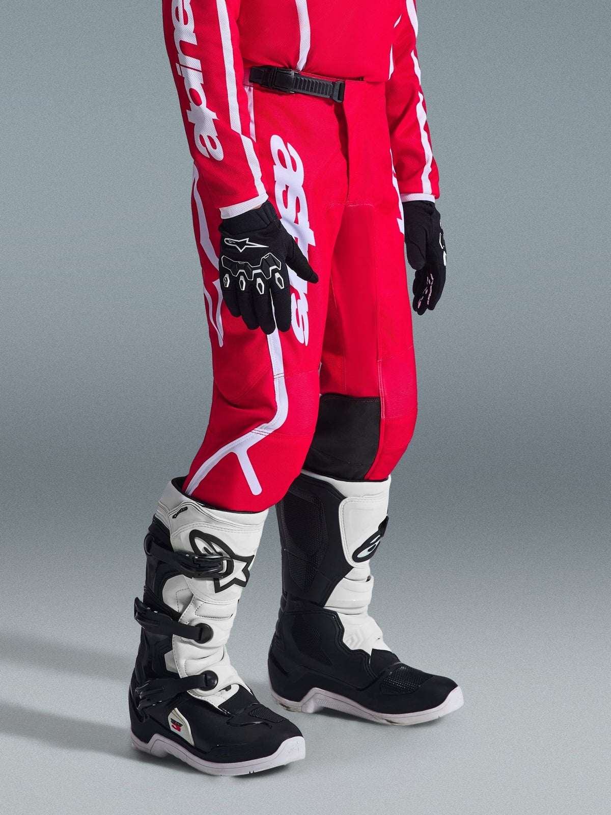 Alpinestars Youth Fluid Apex Pants 2026 Red White - MxProStoreParts