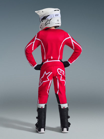 Alpinestars Youth Fluid Apex Pants 2026 Red White - MxProStoreParts