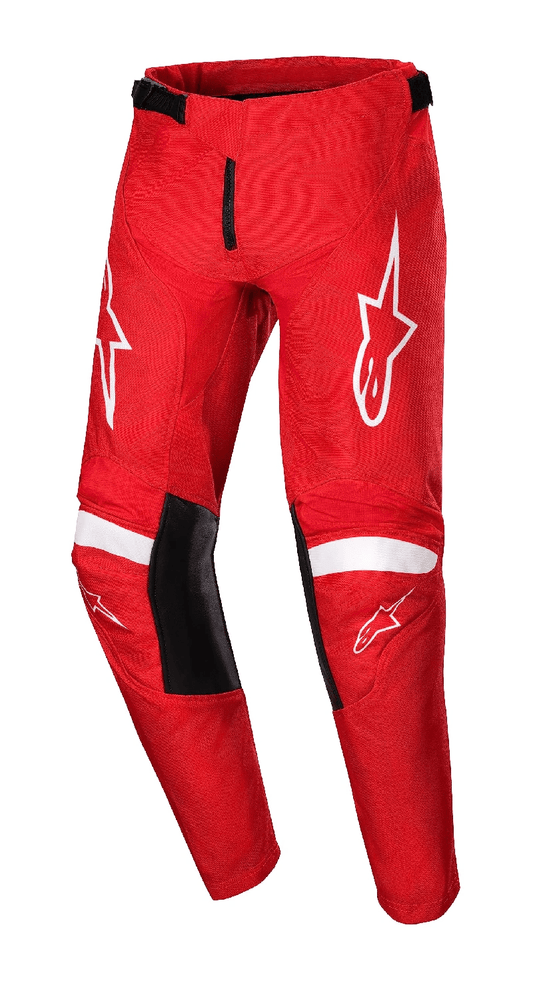 Alpinestars 2024 Racer Lurv Pantalon cross pour enfant Rouge / Blanc