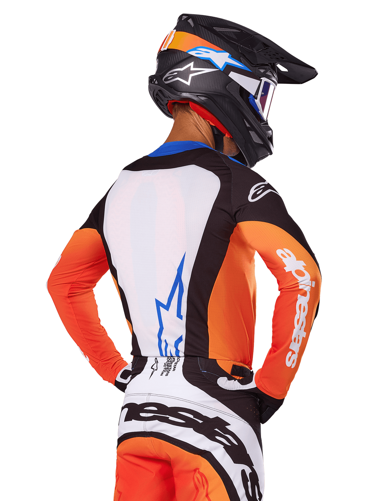 Alpinestars Techstar Melt Jersey 2025 Orange Blue - MxProStoreParts