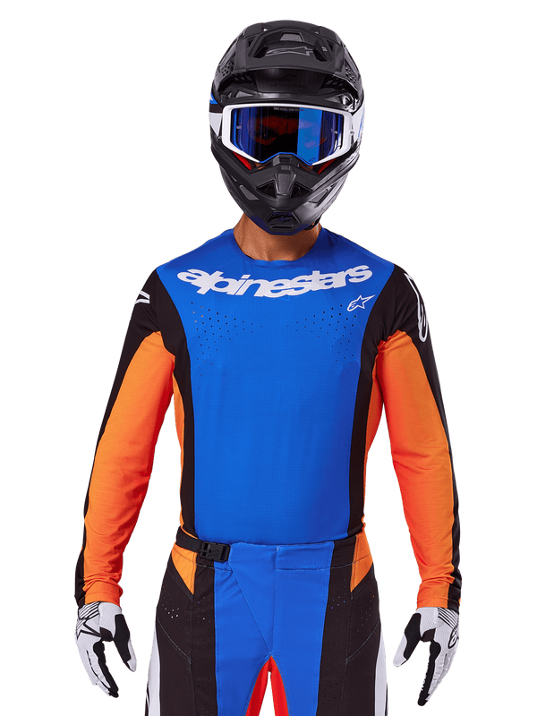 Alpinestars Techstar Melt Jersey 2025 Orange Blue - MxProStoreParts