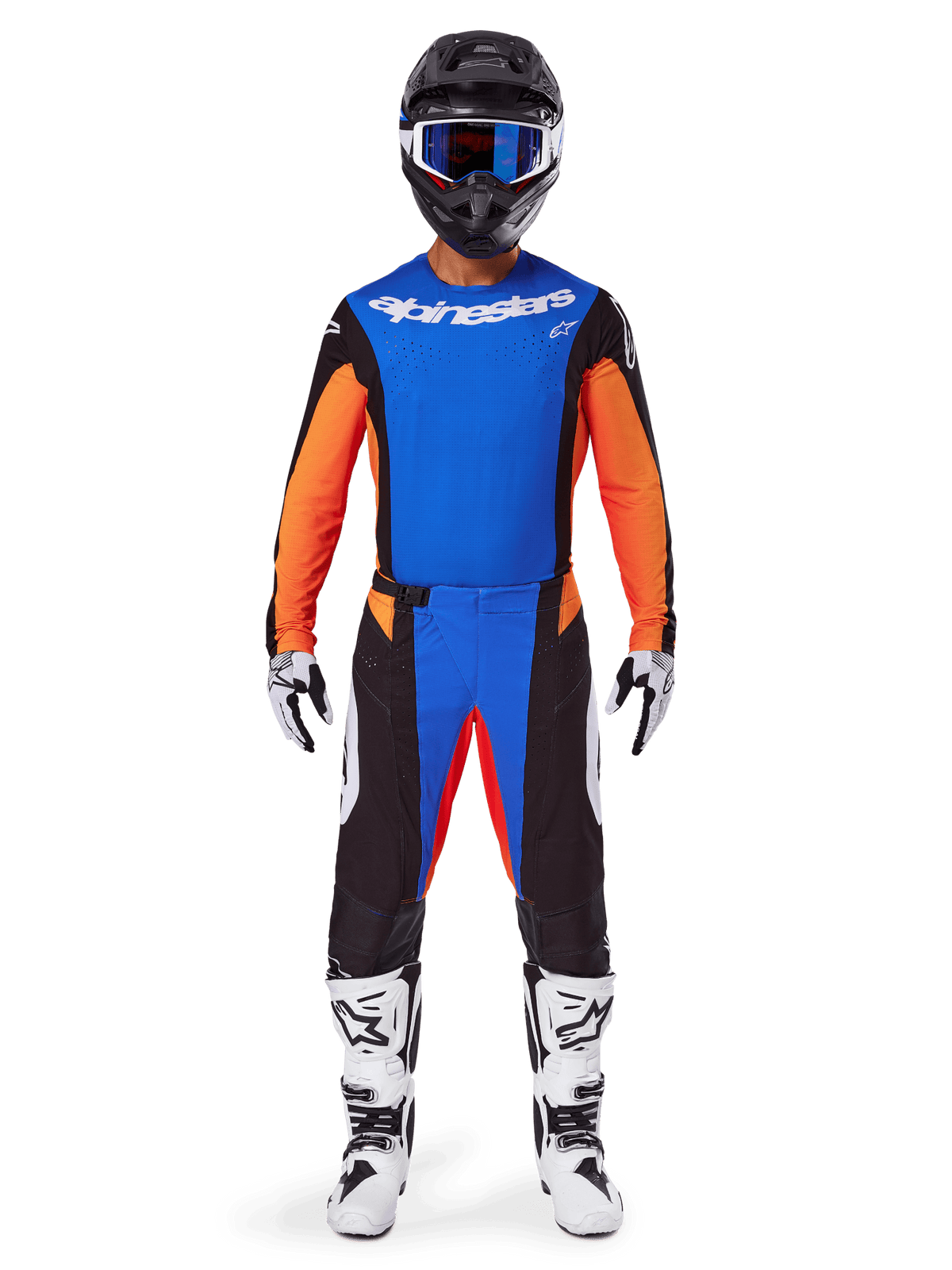 Alpinestars Techstar Melt Jersey 2025 Orange Blue - MxProStoreParts