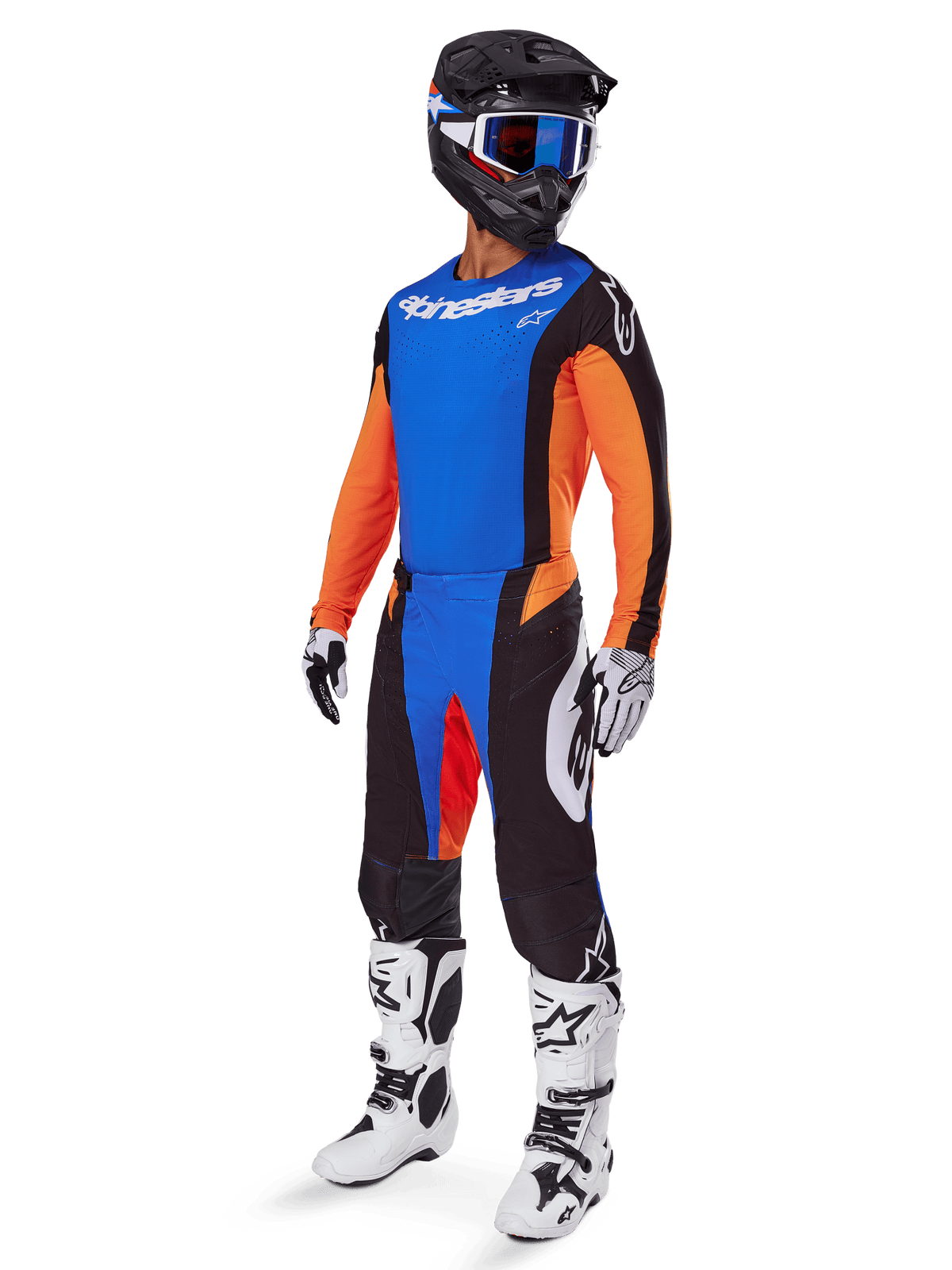 Alpinestars Techstar Melt Jersey 2025 Orange Blue - MxProStoreParts