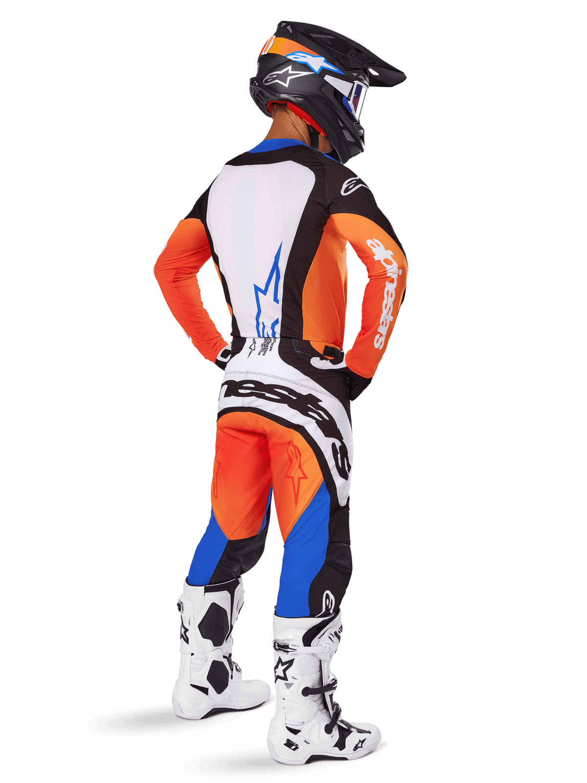Alpinestars Techstar Melt Jersey 2025 Orange Blue - MxProStoreParts