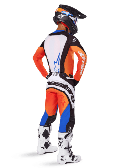 Alpinestars Techstar Melt Jersey 2025 Orange Blue - MxProStoreParts