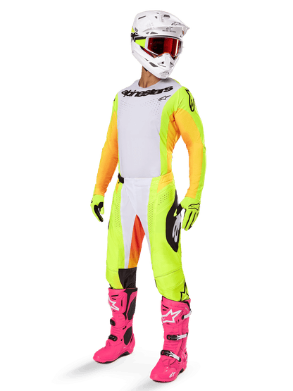 Alpinestars Techstar Melt Jersey 2025 Neon Gelb Schwarz - MxProStoreParts