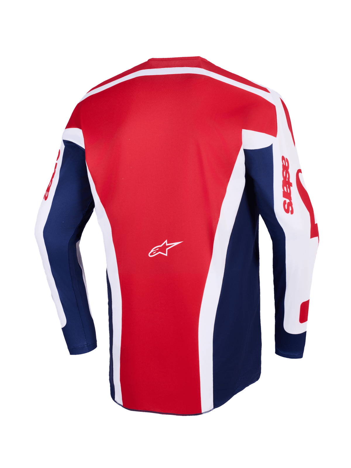 Alpinestars Maillot Racer Riway Off-Road Blanc Bleu Rouge - MxProStoreParts